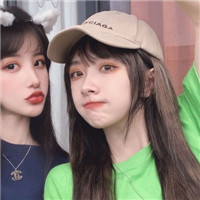 清新好看闺蜜微信头像