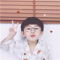 可爱呆萌有趣甜蜜小萌娃微信情侣头像