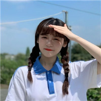 清新可爱网红闺蜜女生微信头像