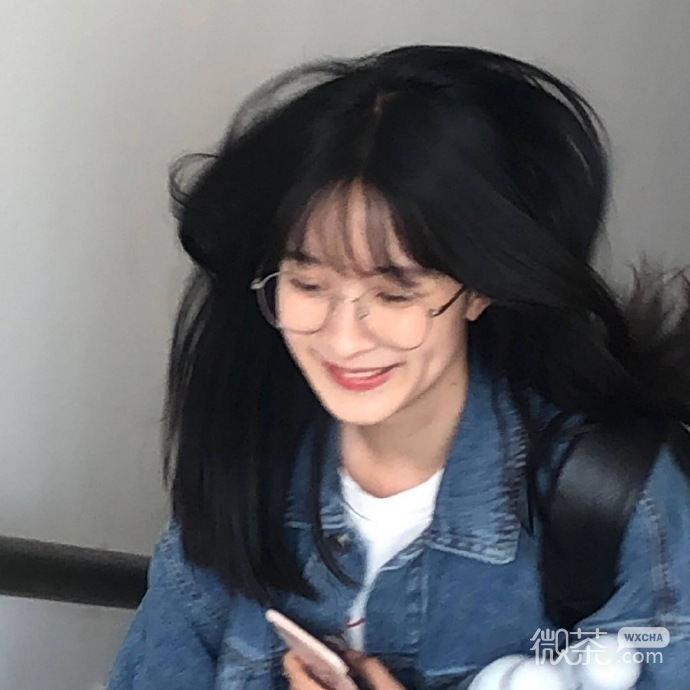 清纯开心可爱的微信头像