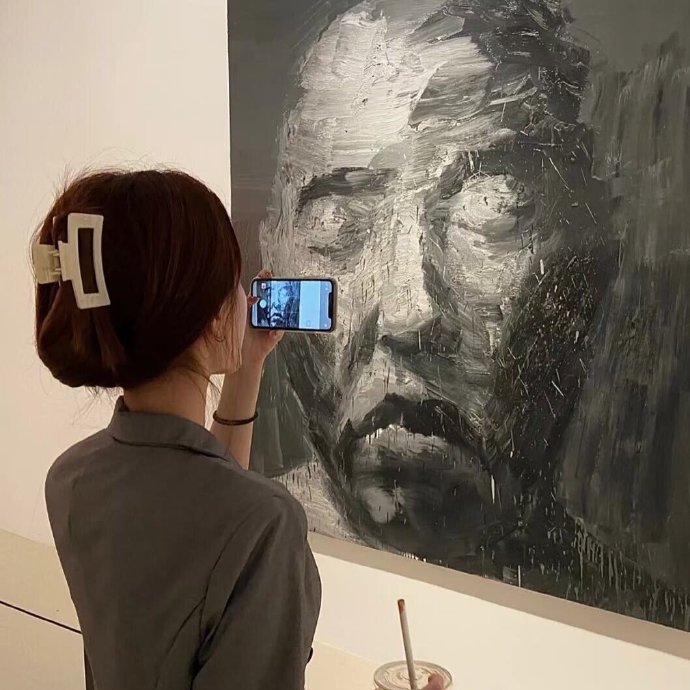 清新唯美复古的女生微信头像