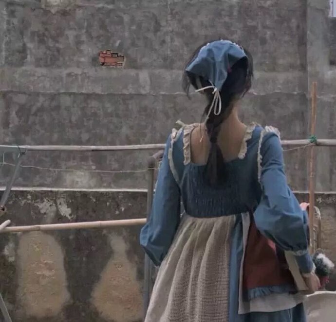 唯美意境背影个性微信头像