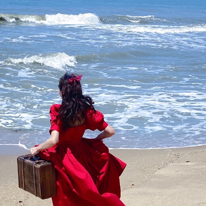 唯美意境背影个性微信头像