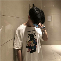 酷帅风高冷简单的男生微信头像