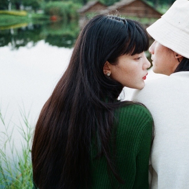 复古风森系情侣微信头像