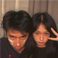 清新可爱情侣微信头像