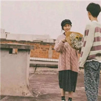 超文艺的甜蜜情侣微信头像