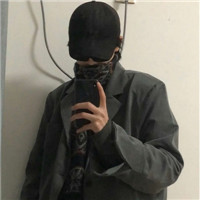 超酷高冷个性男生微信头像