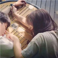 清新唯美甜蜜情侣微信头像