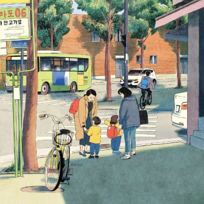 怀旧治愈系的漫画微信头像