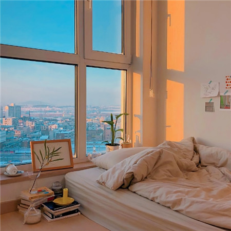 瞬间爱上的高级感浪漫微信背景图