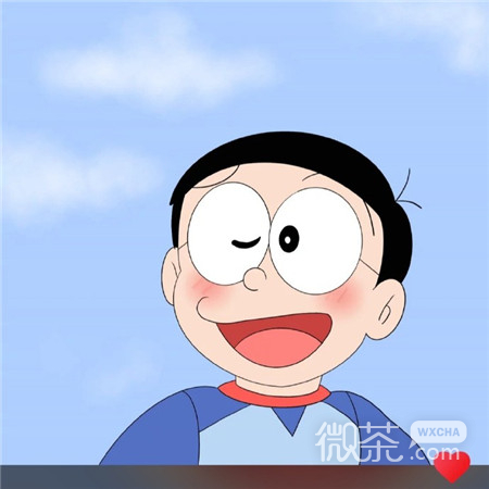 多啦A梦的可爱微信朋友圈背景图