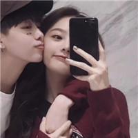 清新甜蜜幸福情侣微信头像