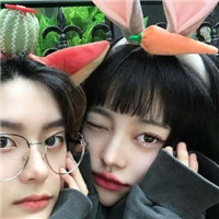 清新甜蜜幸福情侣微信头像