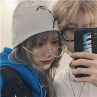 清新甜蜜幸福情侣微信头像