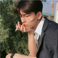 干净帅气神秘男生微信头像