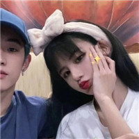 清新甜蜜幸福情侣微信头像