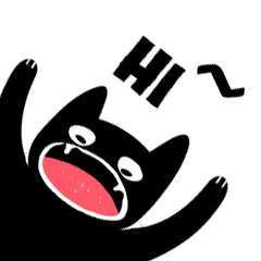 红嘴猫动态微信表情包