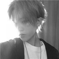 黑白个性伤感男生微信头像