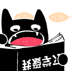 红嘴猫动态微信表情包