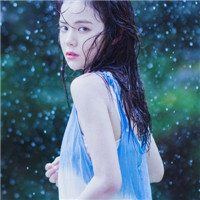 小清新漂亮美女ins微信头像