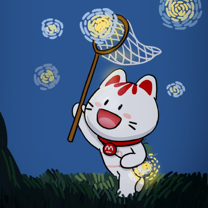 可爱小招喵卡哇伊微信头像