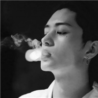 黑白个性人气时尚超酷男生微信头像