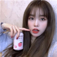 超甜可爱网红女生微信头像