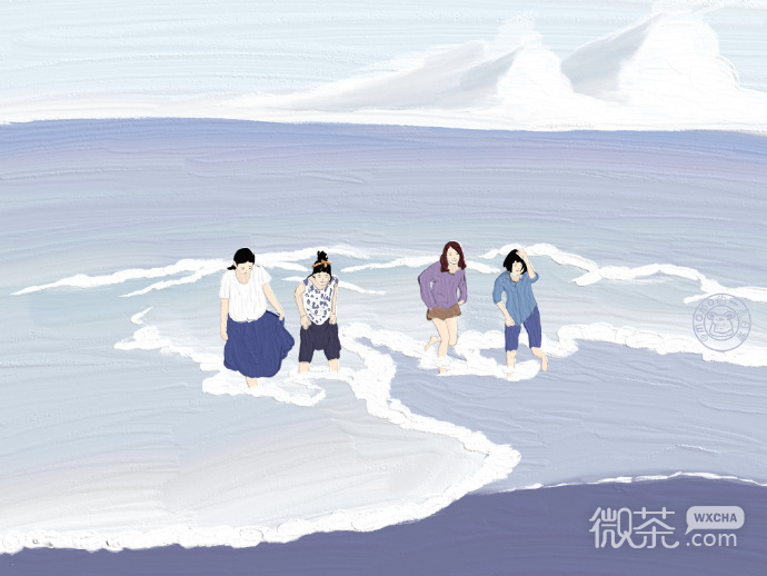 可爱插画手绘微信朋友圈配图