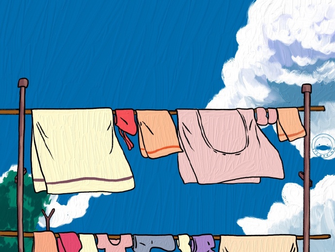 可爱插画手绘微信朋友圈配图