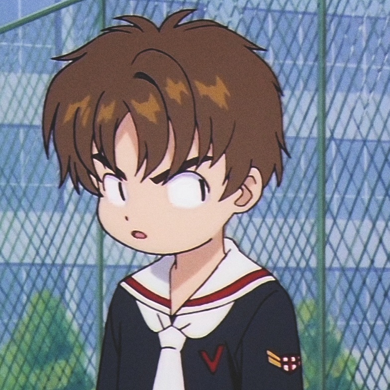 《百变小樱》脸红的李小狼微信头像