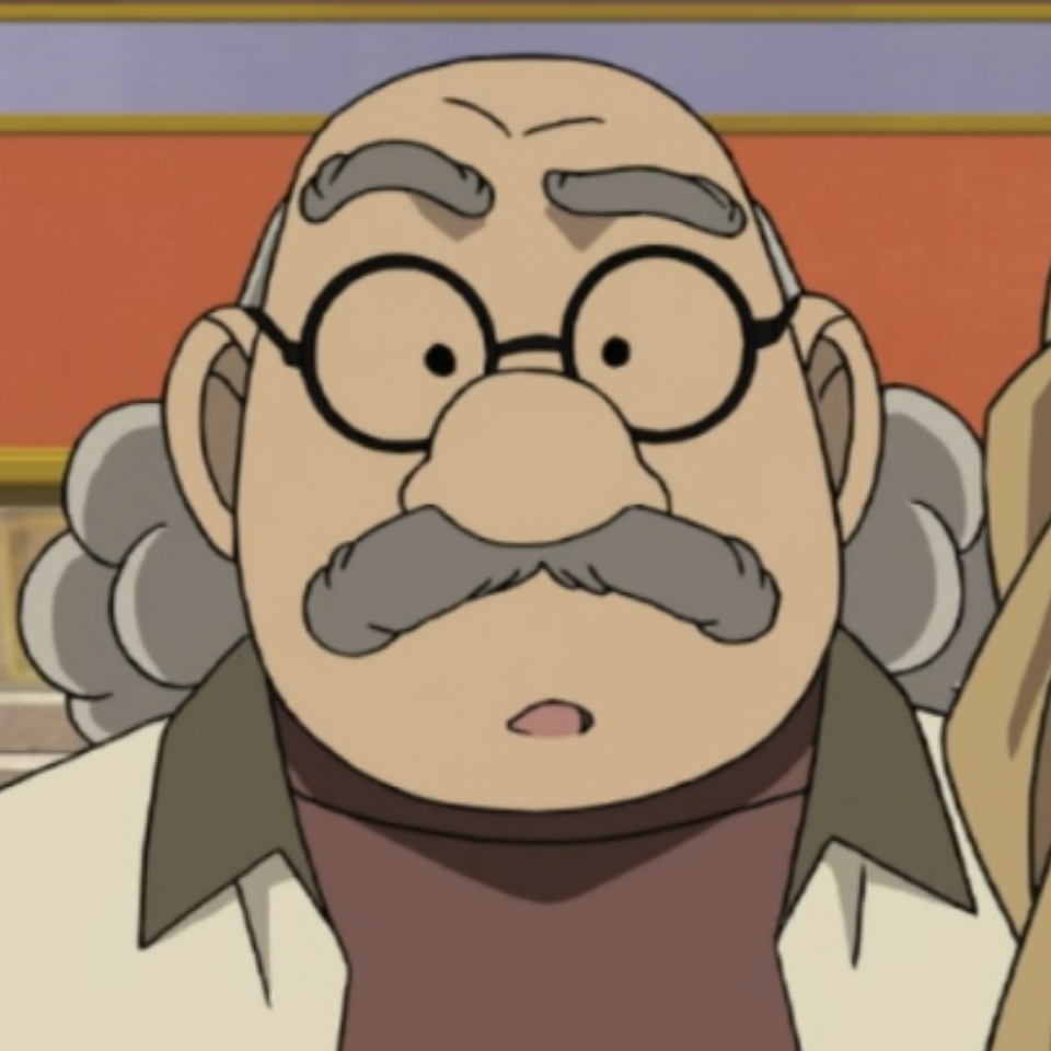 《名侦探柯南》豆豆眼微信头像