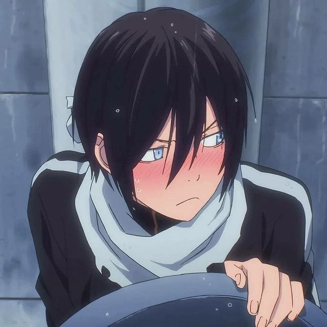 《野良神》一歧日和&夜斗情侣微信头像