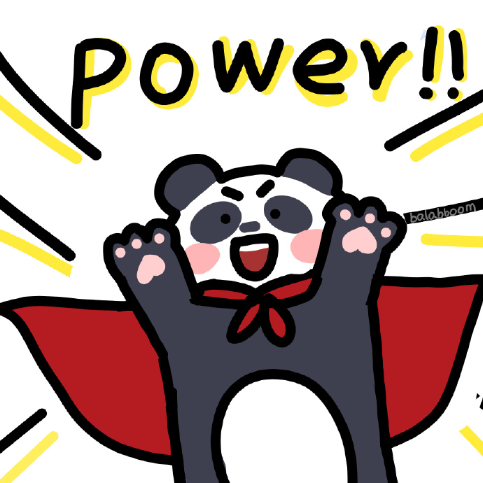 power可爱卡通微信头像