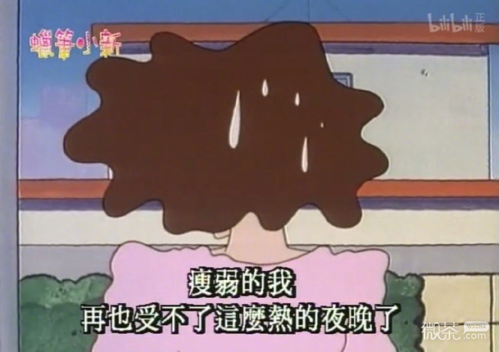 蜡笔小新夏日微信表情包