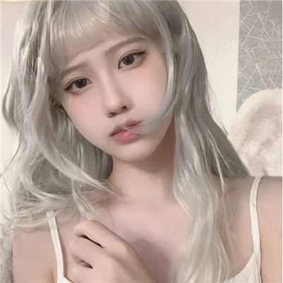 白色系美美女头