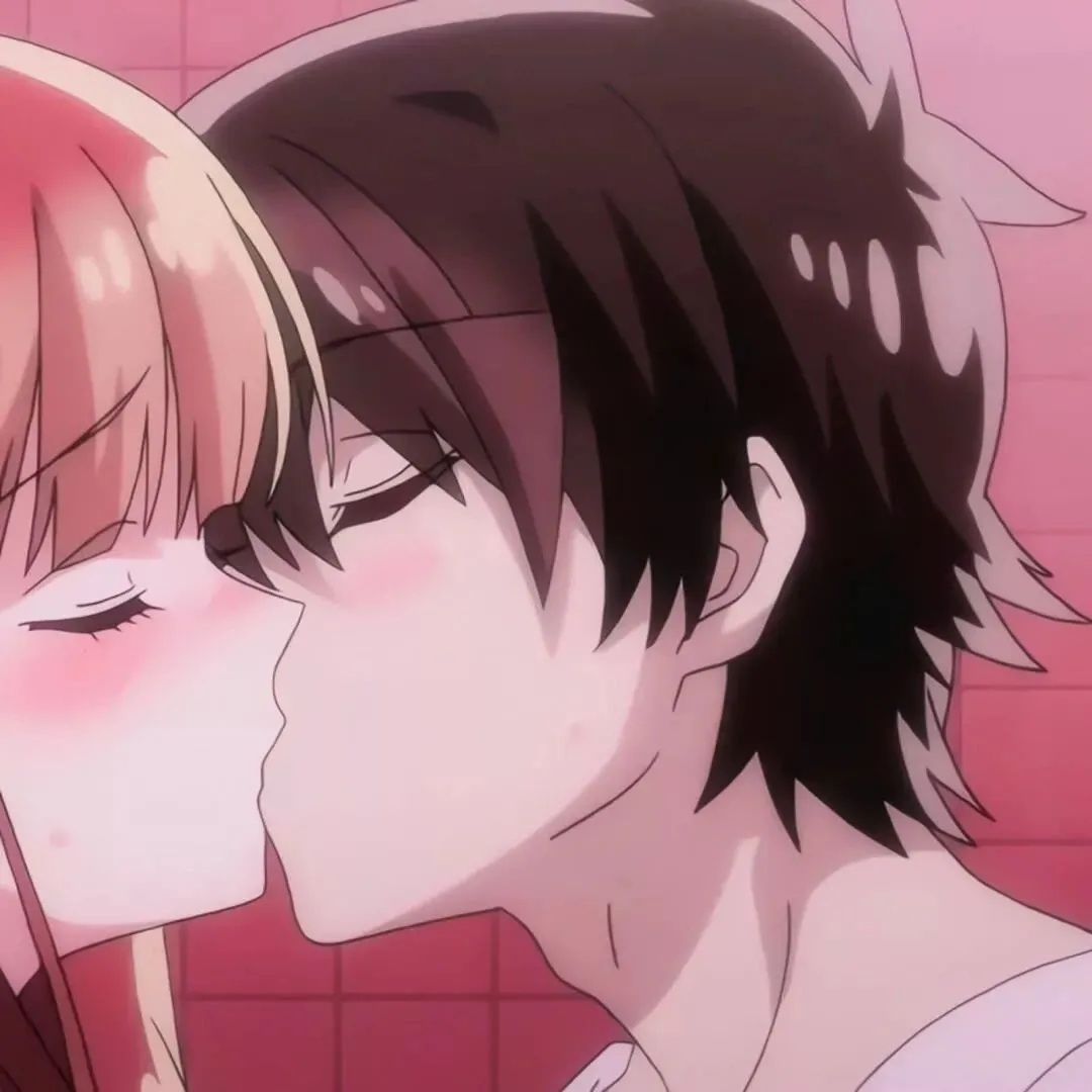 甜甜的动漫情侣微信头像