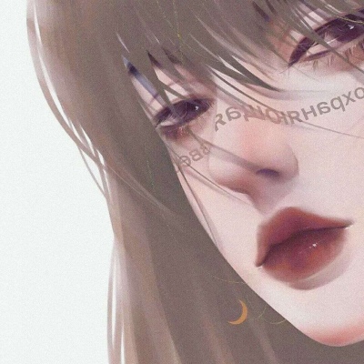 可甜可盐的手绘动漫女生微信头像