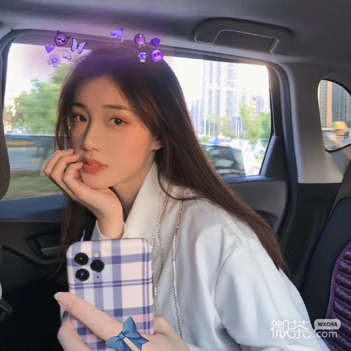 超美艳气质精致女孩微信头像