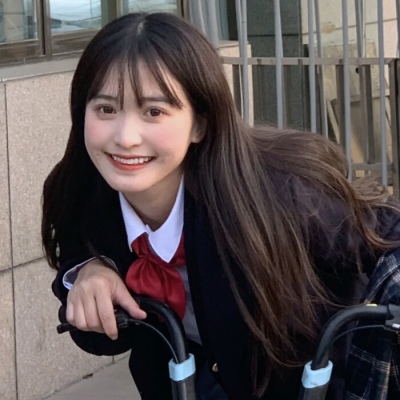 日系唯美复古小清新可爱女生头像