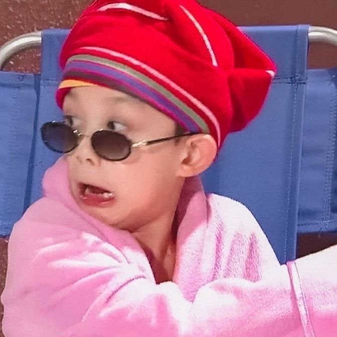 超沙雕搞笑的萌娃微信头像