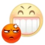 表面的你和内心的你emoji微信表情包