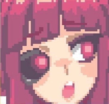 一组像素风格插画姐妹微信头像