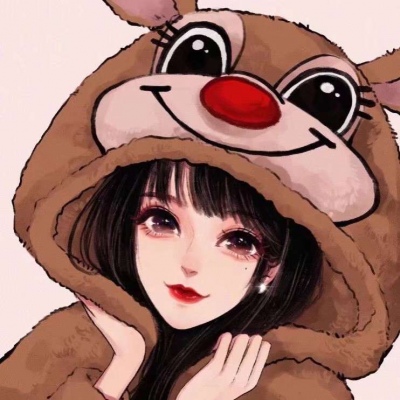 很幸福的可爱闺蜜微信头像