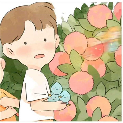 好看又很特别的卡通情侣头像