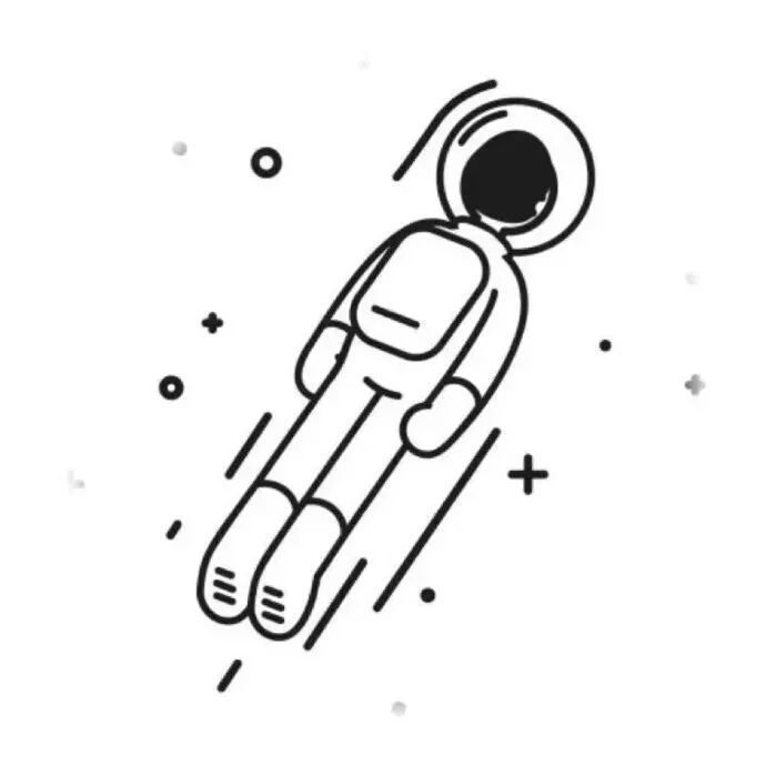 极简手绘简笔画个性微信头像