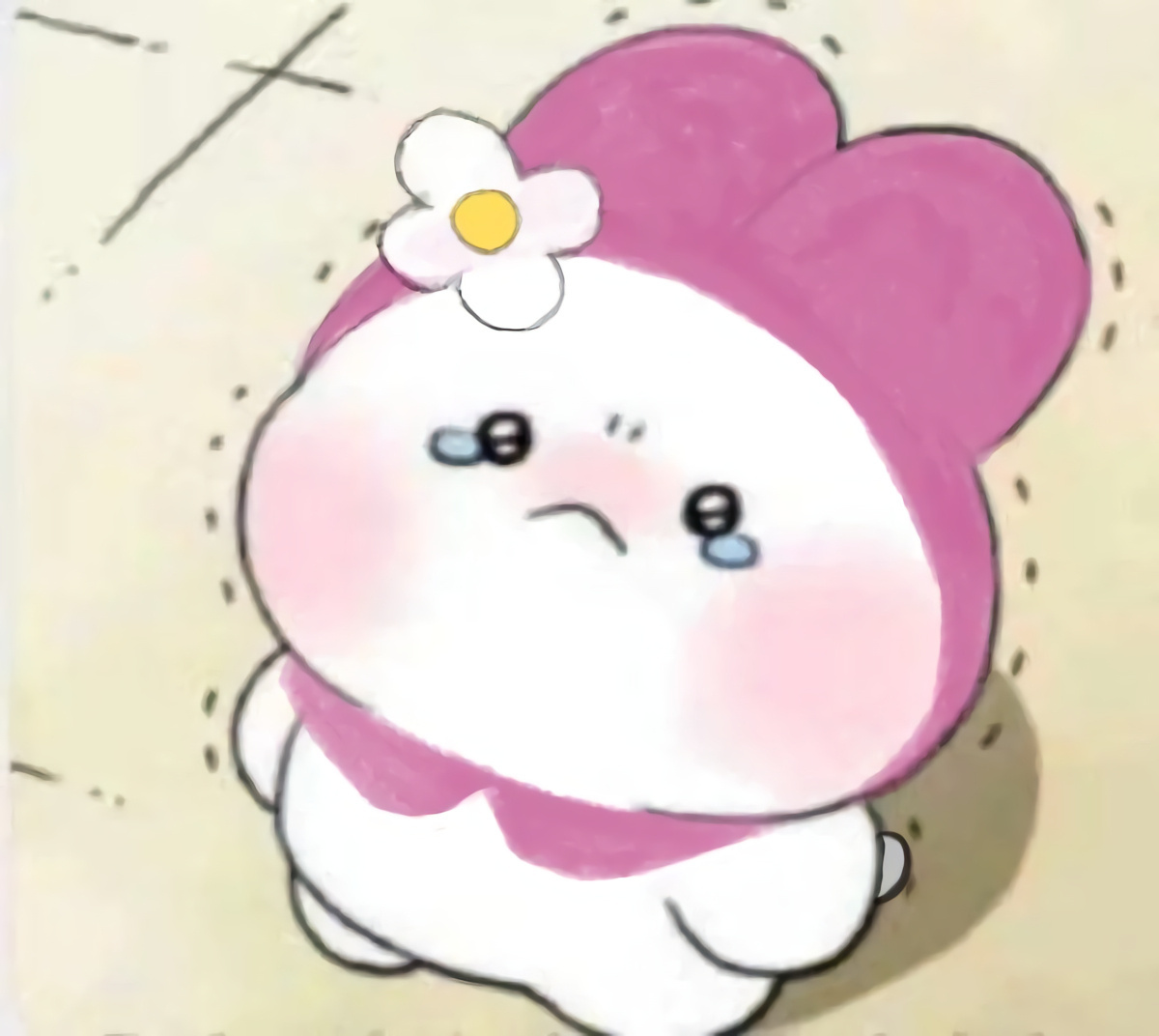 奶油泡芙兔闺蜜微信头像