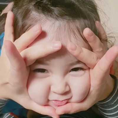 有趣可爱的萌娃情侣头像