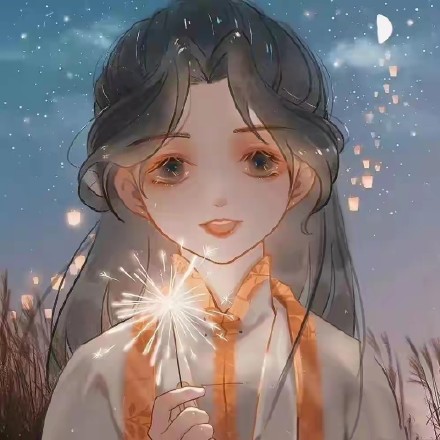 二次元夏日清凉古风微信头像