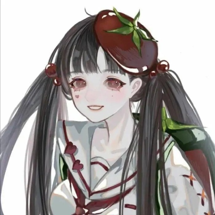 绝美的二次元闺蜜微信头像